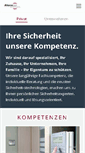 Mobile Screenshot of alarmcon.ch